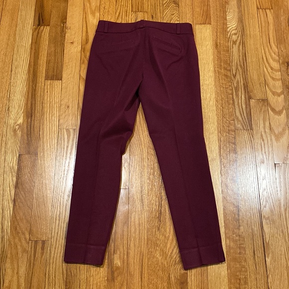 Banana Republic Burgundy Sloan Trousers - Picture 2 of 3